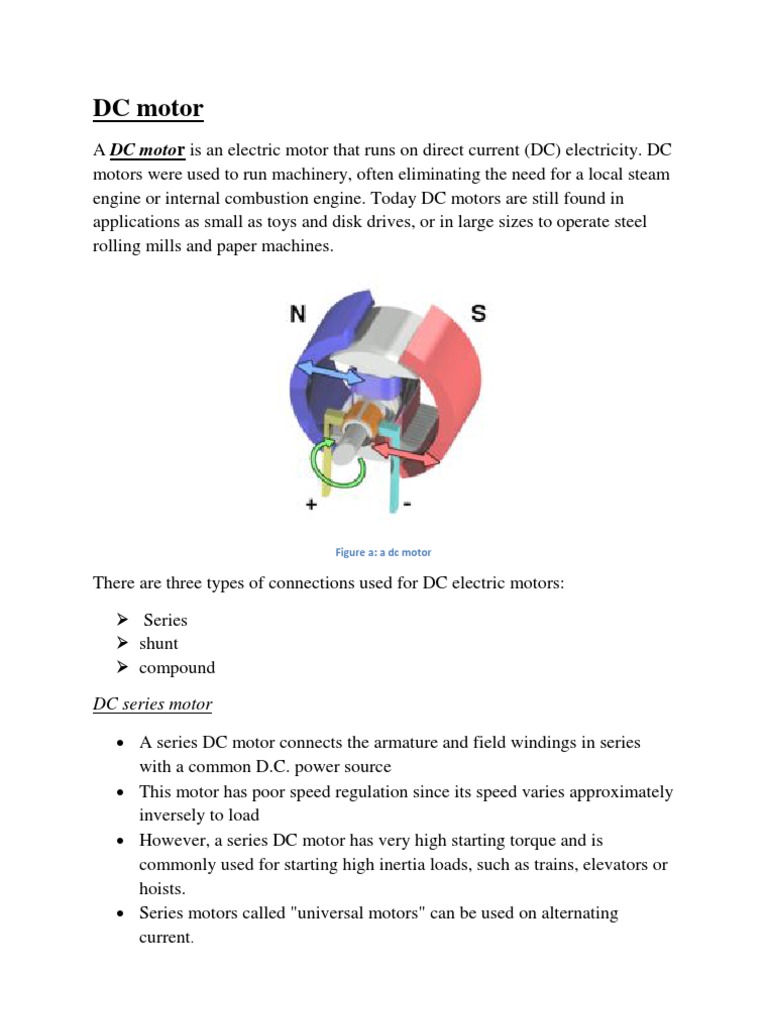 DC Motor | PDF | Electric Motor | Engines