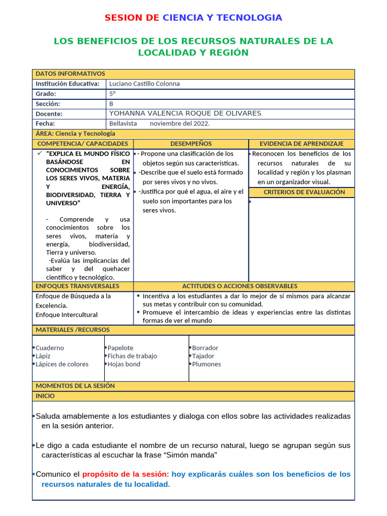 Beneficios de Recursos Naturales en Piura | PDF | Biodiversidad | Agua