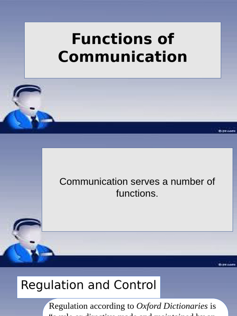 Functions of Communication | PDF | Communication | Gesture