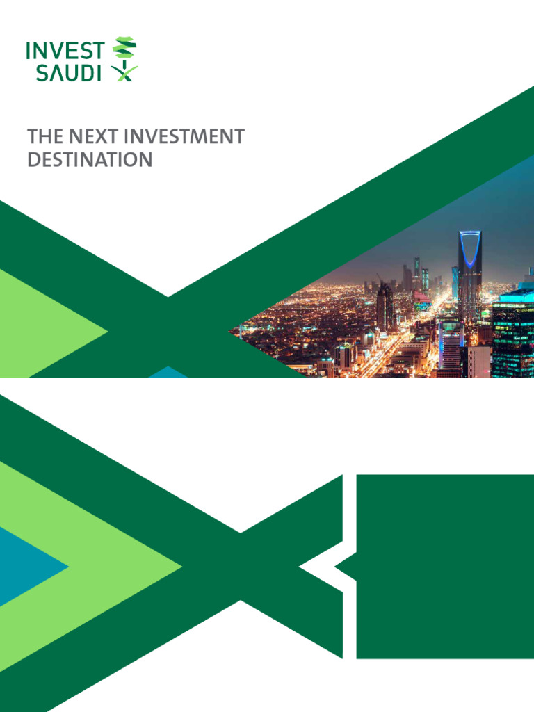 Invest in Saudi Arabia: Key Opportunities | PDF | Saudi Arabia | Economies