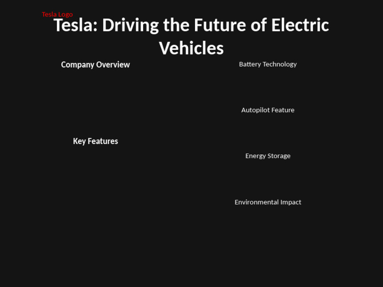 Tesla Logo and Electric Vehicle Overview | PDF