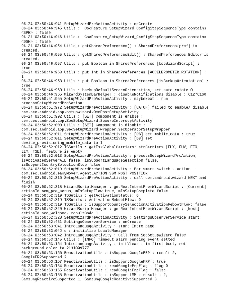 Samsung Setup Wizard Overview | PDF | Computer Programming | Software