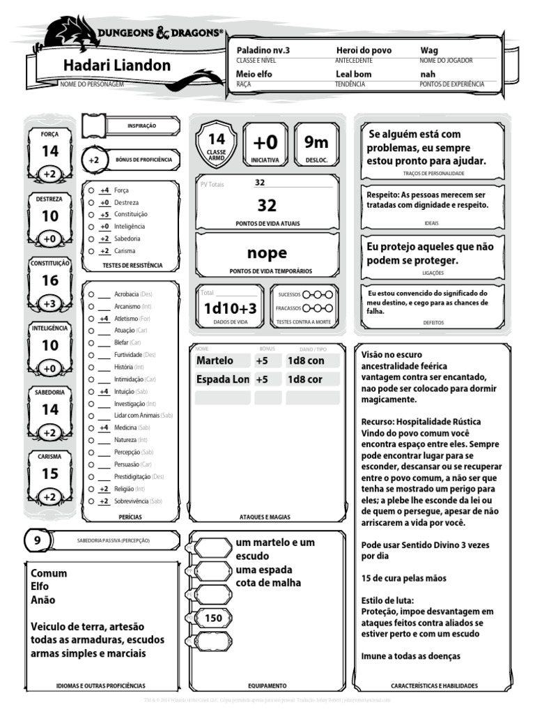 Hadari: O Paladino da Luz | PDF