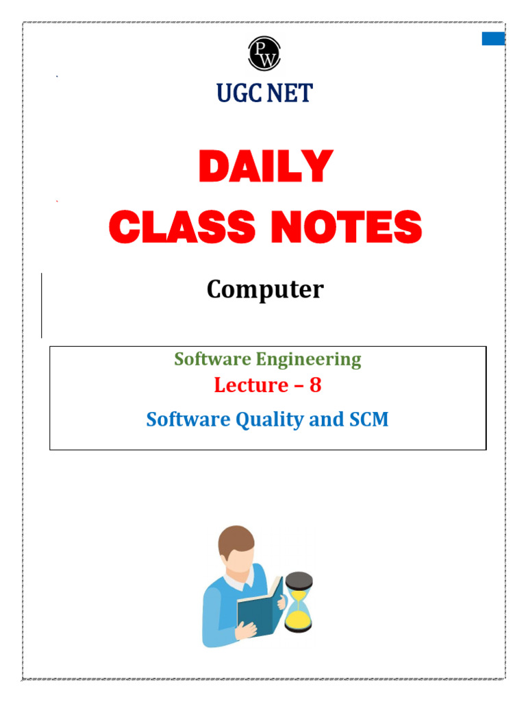 Software Engineering 08 - Daily Class Notes | PDF | Software | Software ...