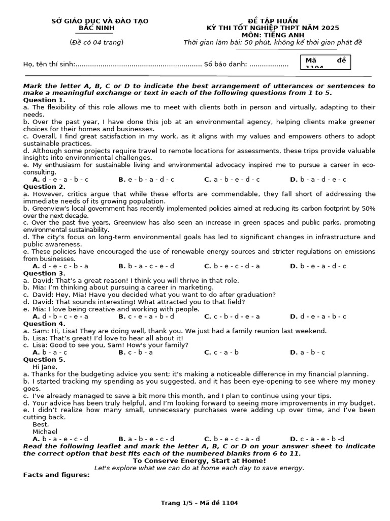 Ma de 1104 | PDF | Energy Conservation | Nanotechnology