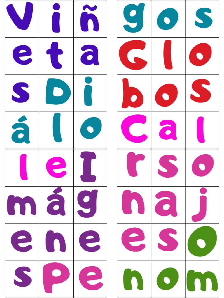 Palabras Historieta | PDF
