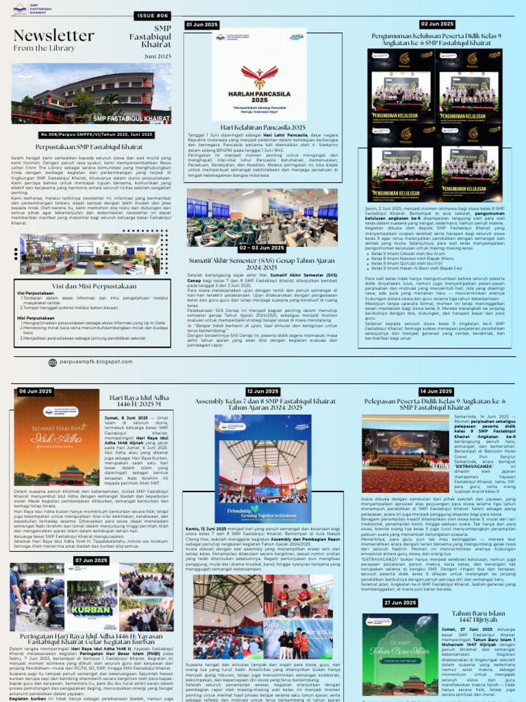News Letter Juni 2025 | PDF