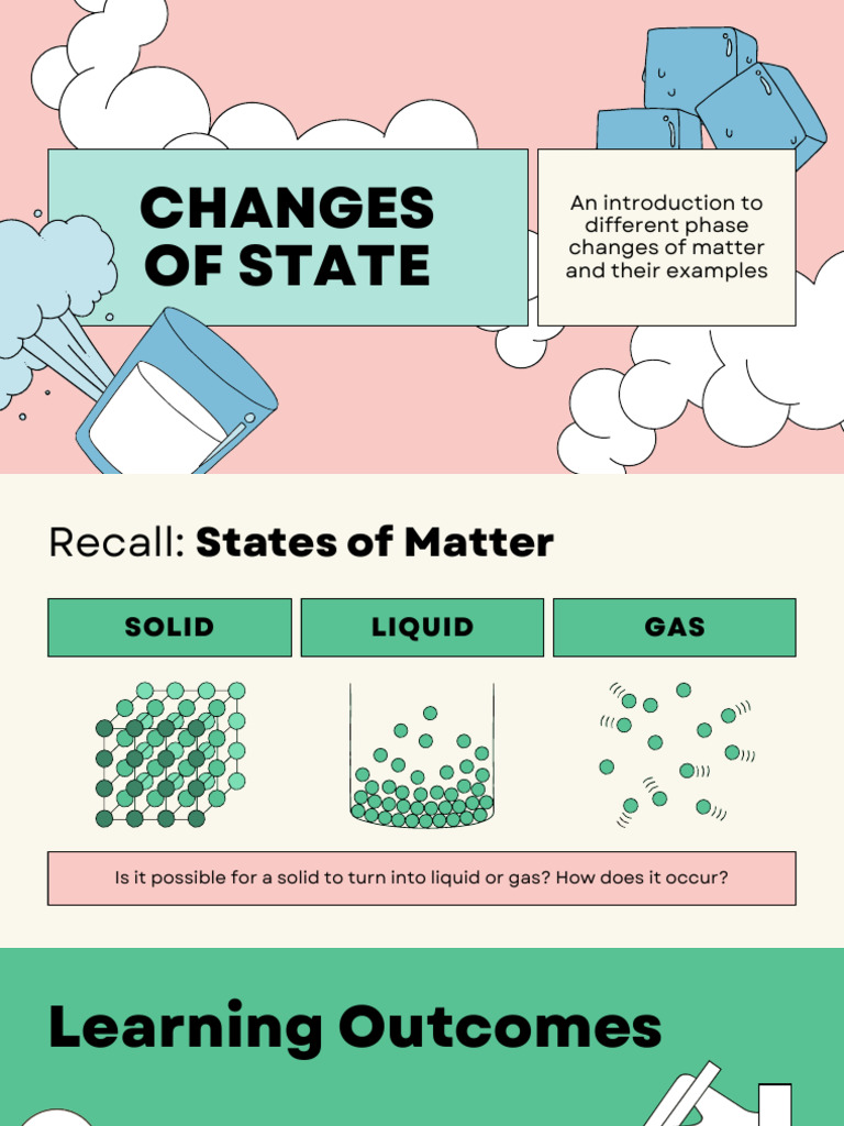 Understanding Phase Changes of Matter | PDF | Liquids | Solid