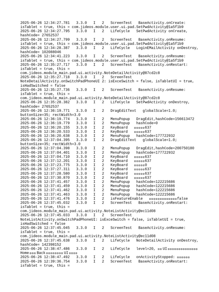 2025-06-26 78882935 Log | PDF | Mobile Telecommunications