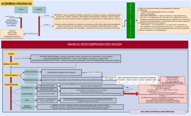 Manejo de Acidemias Orgánicas | PDF | Especialidades Medicas | Medicina ...