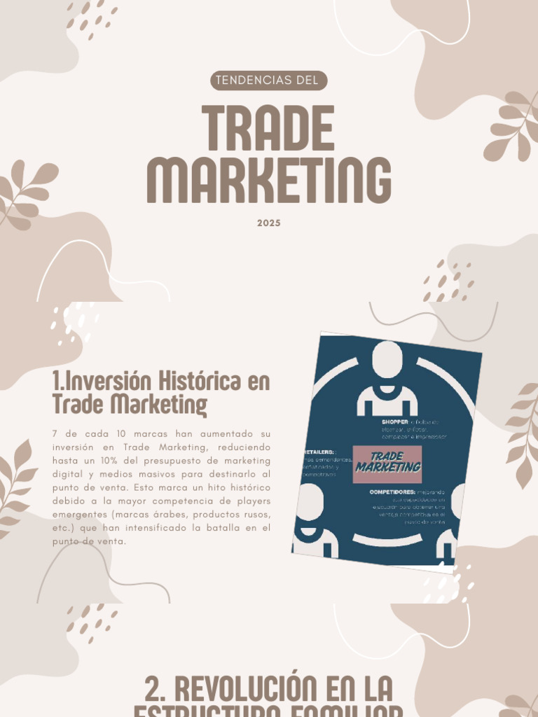 Tendencias Trade Marketing 2025 | PDF | Marketing | Economias