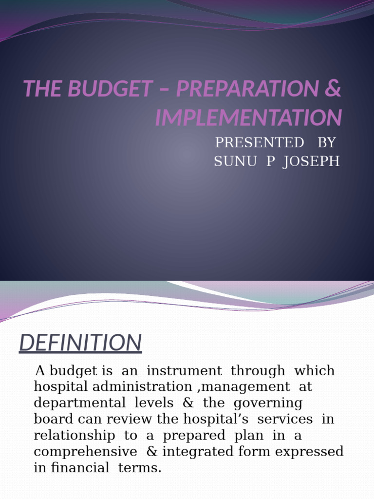 Hospital Pharmacy Budgeting Guide | PDF | Pharmacy | Health Care