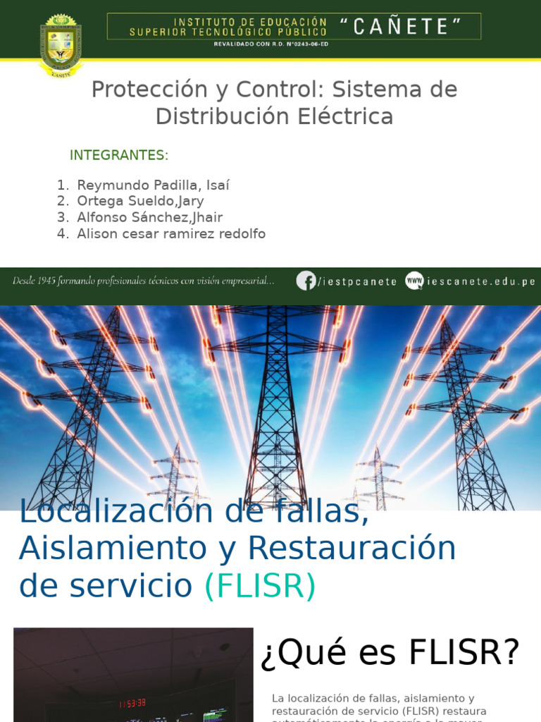 FLISR y SCADA en Distribución Eléctrica | PDF | Scada | Ingenieria ...