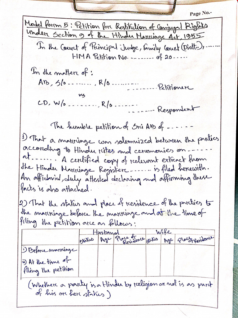 Model Form - 5,6,7 | PDF