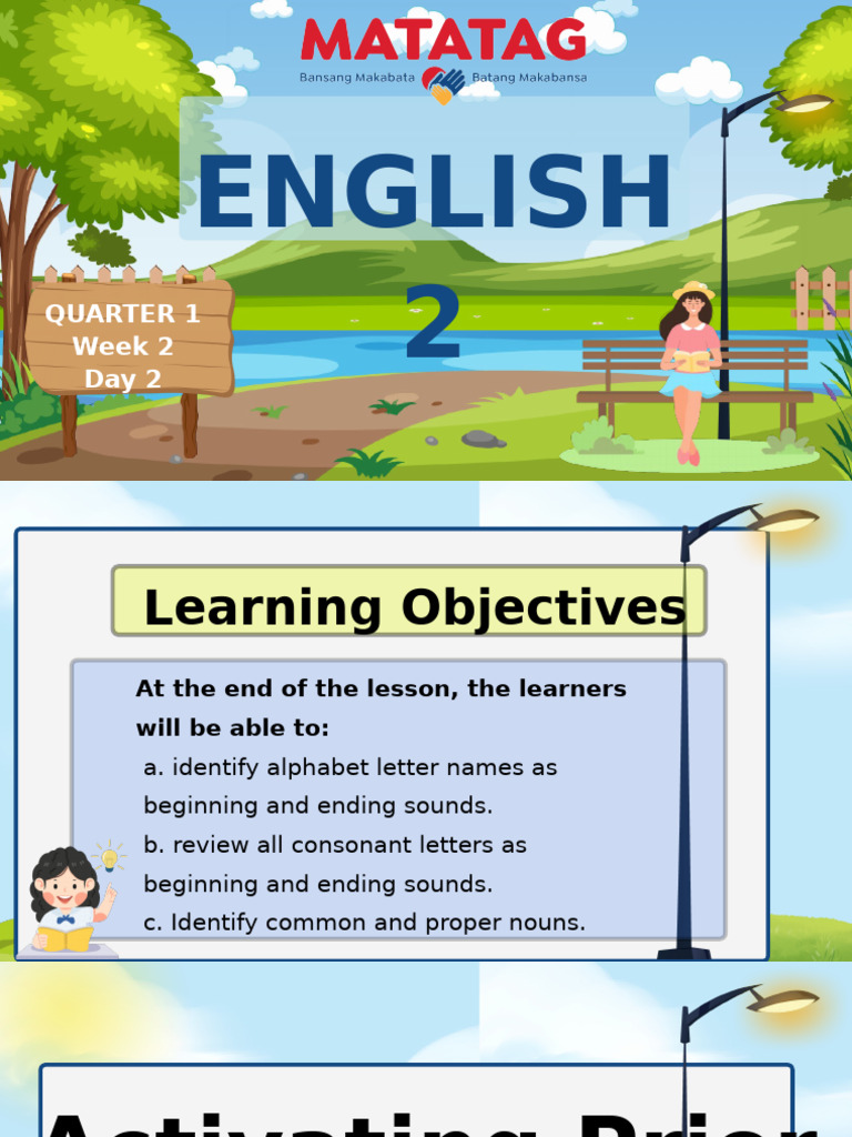 Consonant Sounds and Nouns Lesson | PDF | English Language | Word