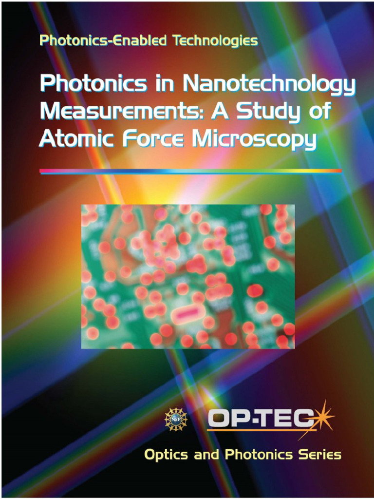 Photonics in Nanotechnology AFM Study | PDF | Atomic Force Microscopy ...