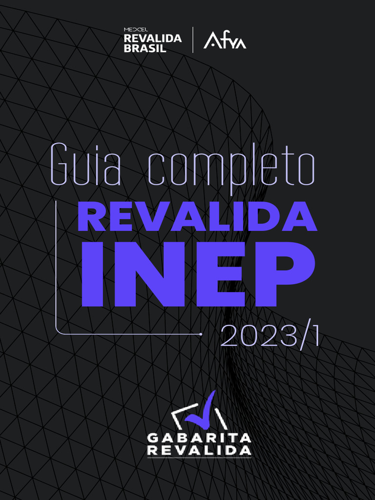 Guia Completo Revalida INEP 2023/1 | PDF | Tempo | Aprendizado