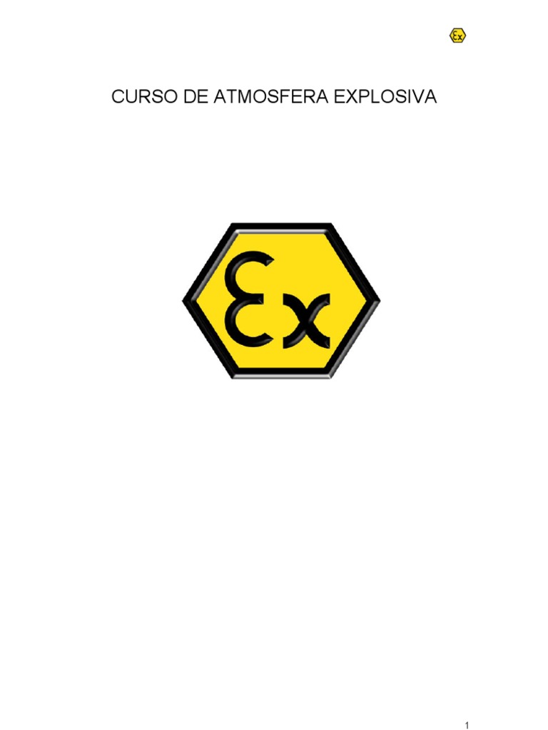 Curso de Atmosfera Explosiva | PDF | Combustão | Oxigênio