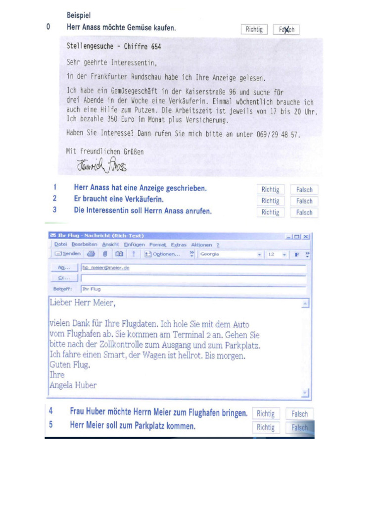 German Test Neu | PDF