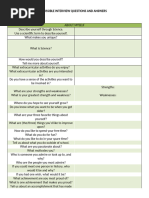 UWC Interview Preparation Guide | PDF
