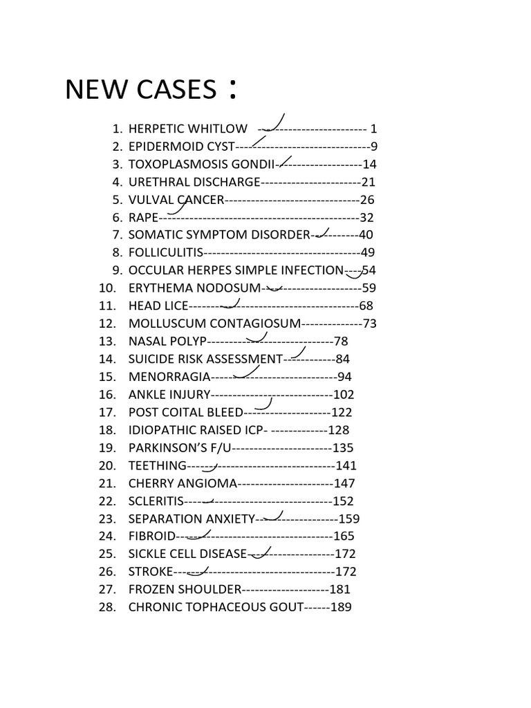 Samson Genius Class 2023 (28 Cases) | PDF