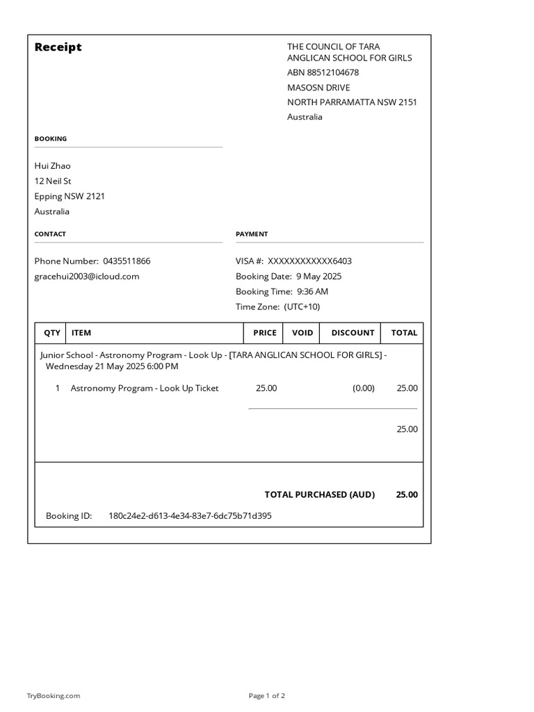 Receipt - 2 | PDF