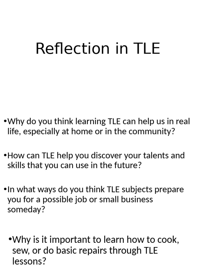 Reflection in TLE | PDF