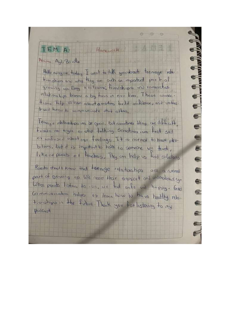 Aylin Bonilla Oral | PDF