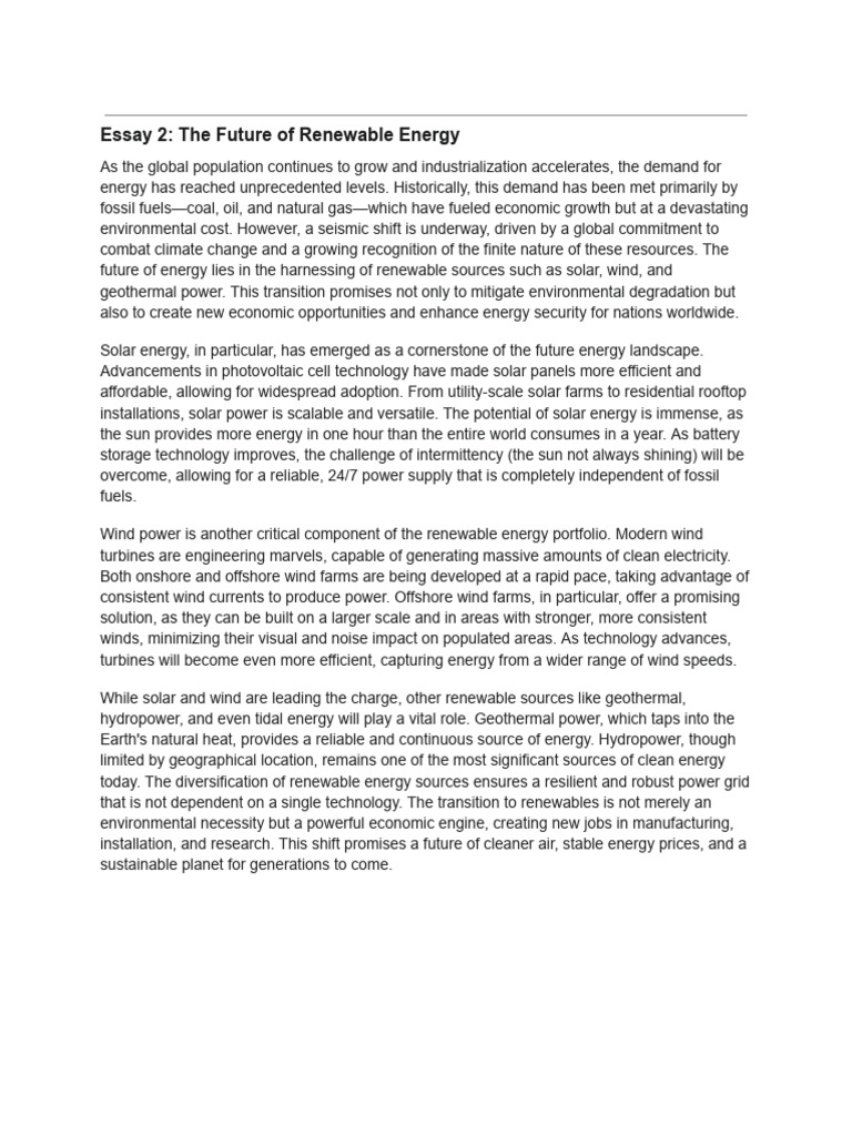 Future of Renewable Energy Insights | PDF | Renewable Energy | Wind Power