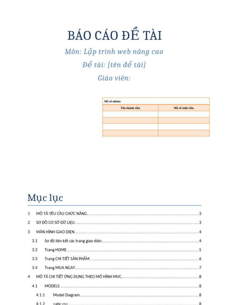 LTW - Report Template | PDF