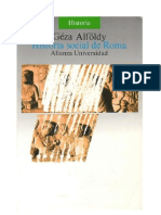 Alfoldy Geza - Historia Social de Roma