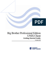 BigBrother UNIX Client 450 Getting Started Guide