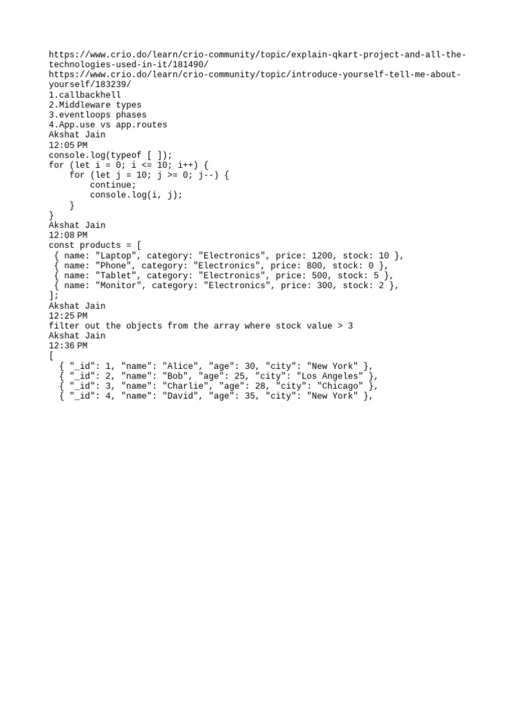 Understanding JavaScript Concepts and Code | PDF