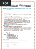 Download Process Design of Spray Chamber or Spray Tower Type Absorber by satish_shah_15 SN88288739 doc pdf
