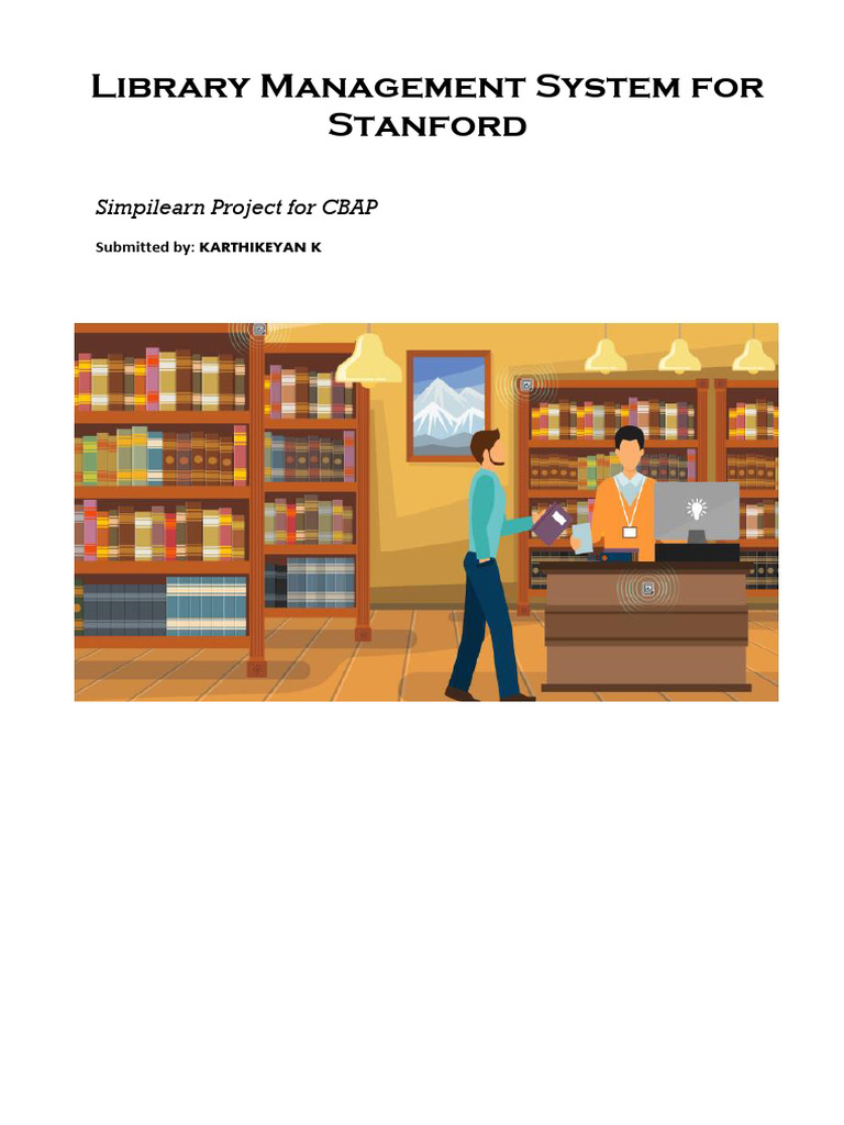 Stanford Library Management System | PDF | Libraries | Radio Frequency ...