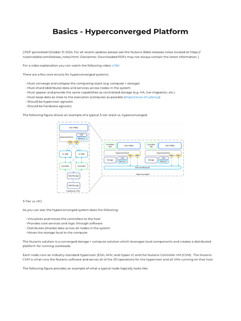 2c Book of Basics Hyperconverged Platform | PDF | Virtual Machine ...