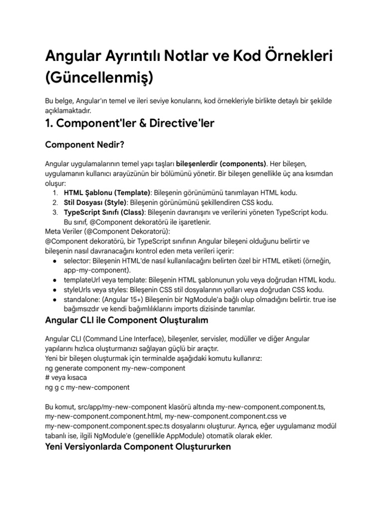 Angular Not | PDF
