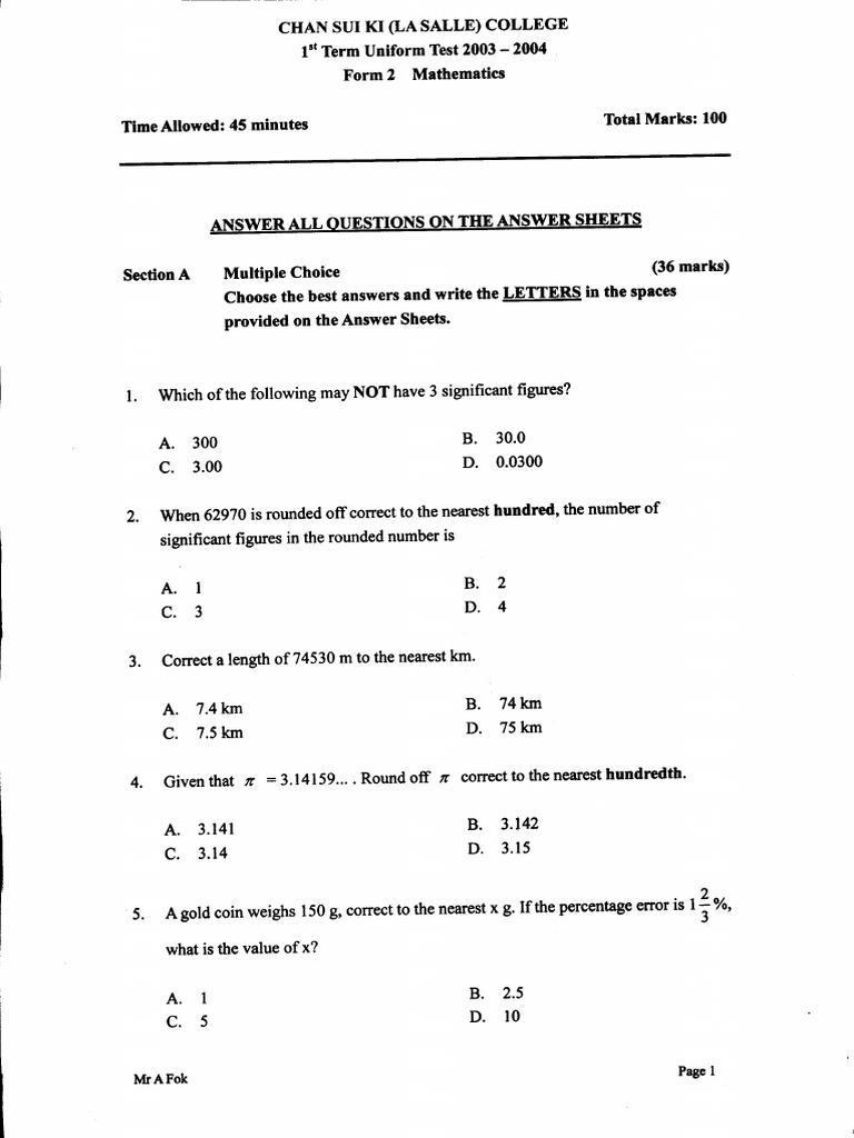 1UT Maths | PDF