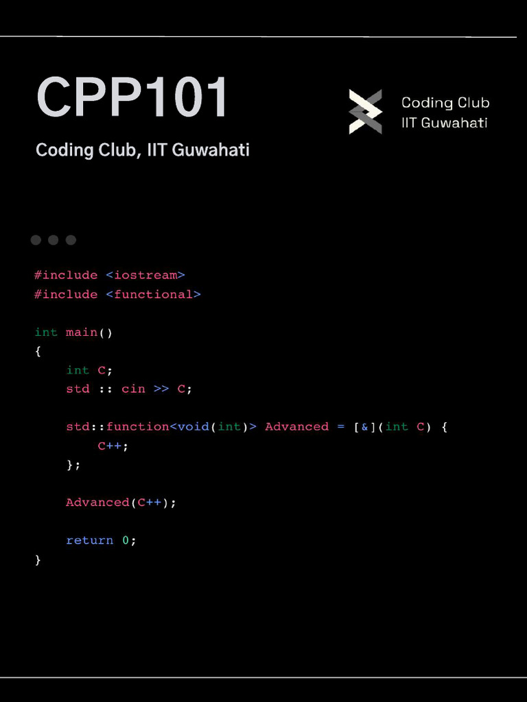Cpp101 Week 1 | PDF | C++ | Queue (Abstract Data Type)