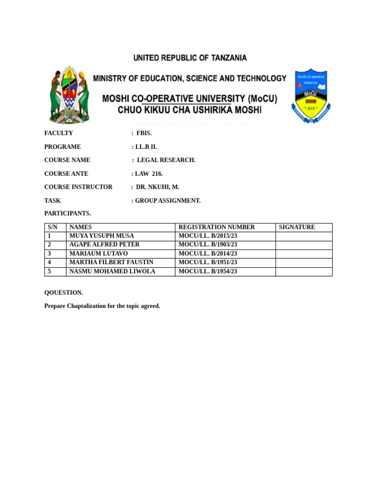 Chapterization 2 | PDF