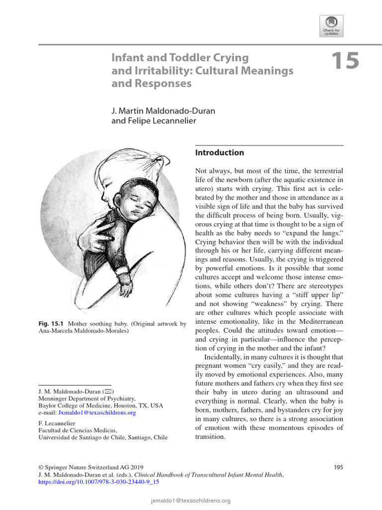 Cultural Perspectives on Infant Crying | PDF | Infants | Attachment Theory