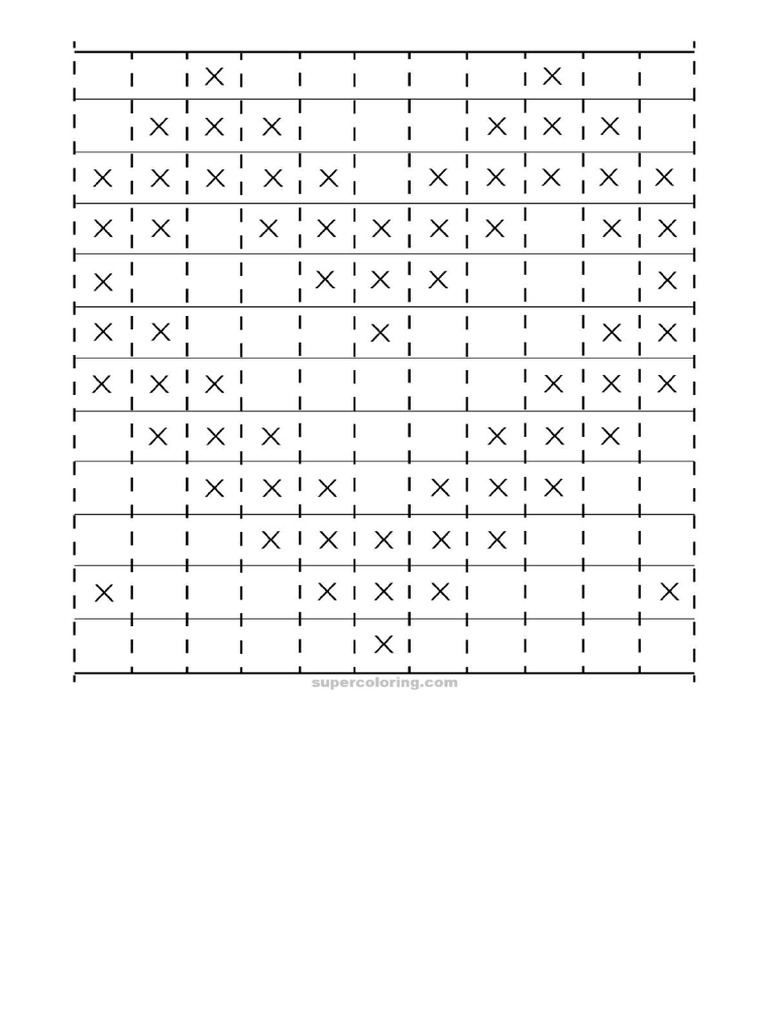Weaving Pattern - Heart 01 | PDF