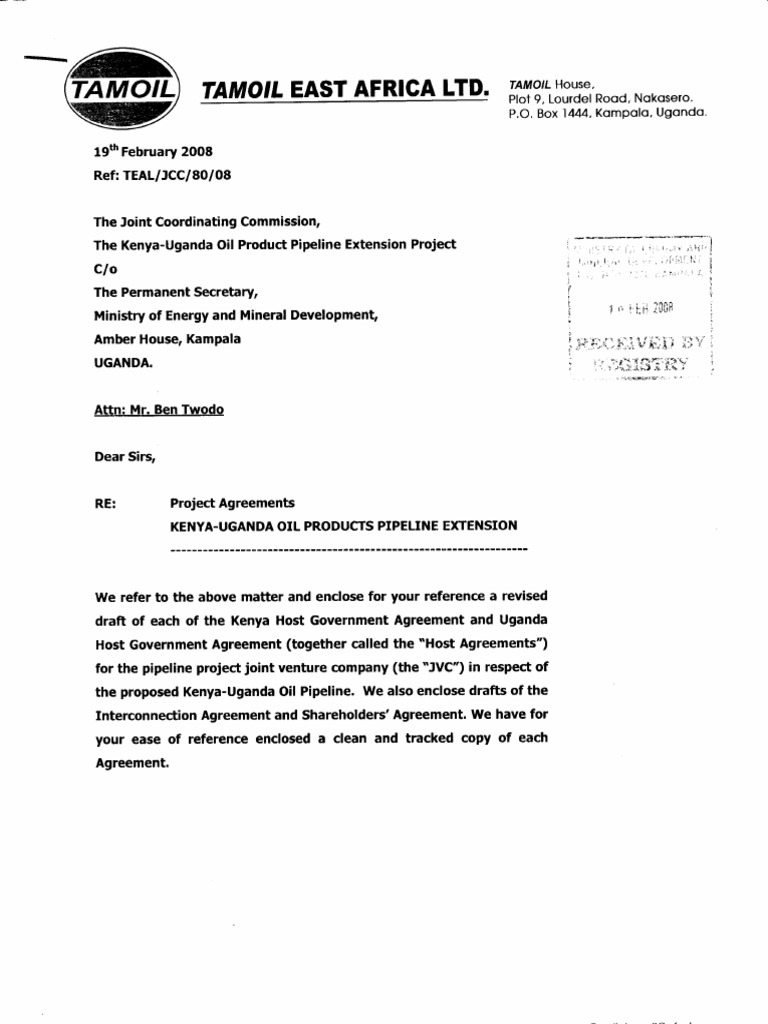 Ref. 80-08 Forwarding Agreement | PDF | Private Law | Justice