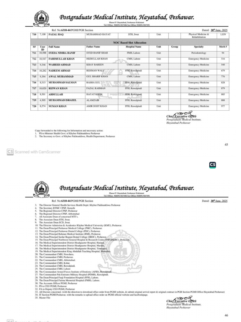 PGMI Merit | PDF