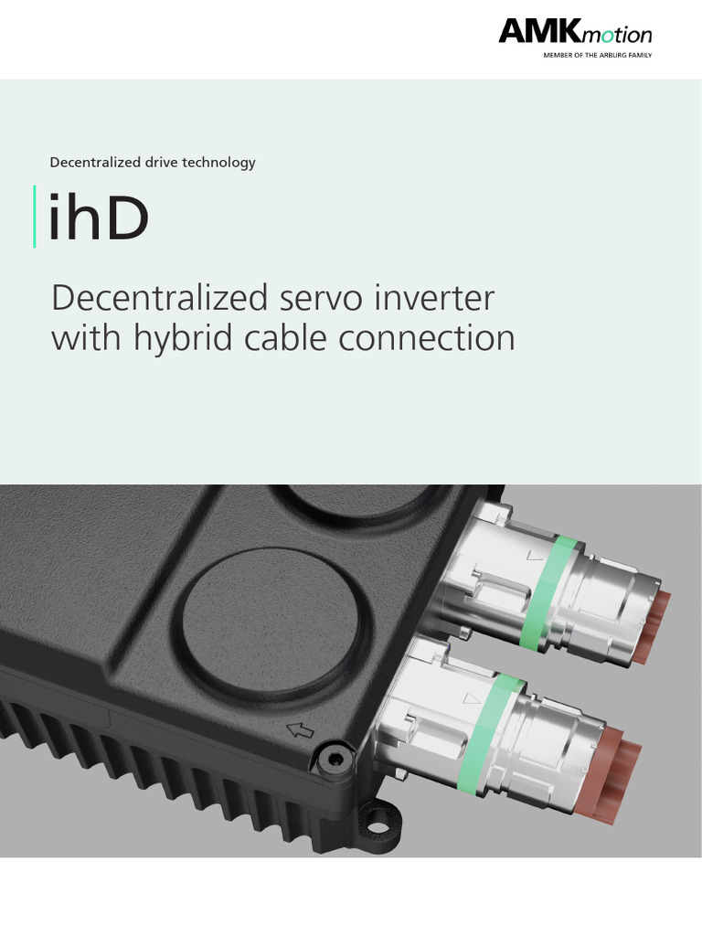 Decentralized Servo Inverter ihD Overview | PDF | Power Inverter ...