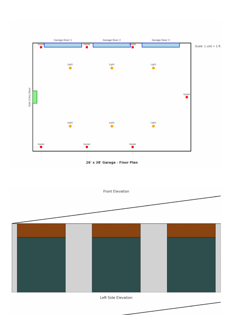 Garage Architectural Drawings Final | PDF