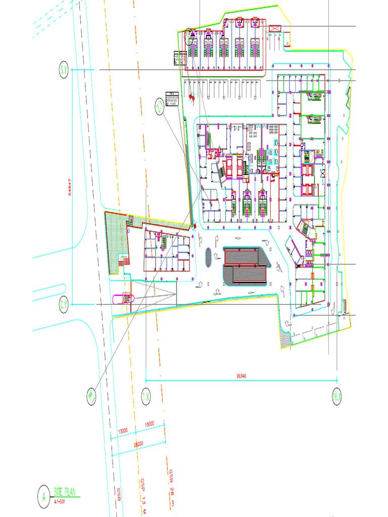 A.1-0.01 Site Plan-A.01.01 Site Plan | PDF