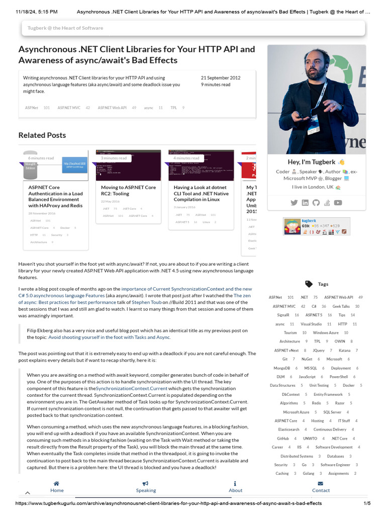 Asynchronous .NET Client Libraries Explained | PDF | Microsoft Sql ...