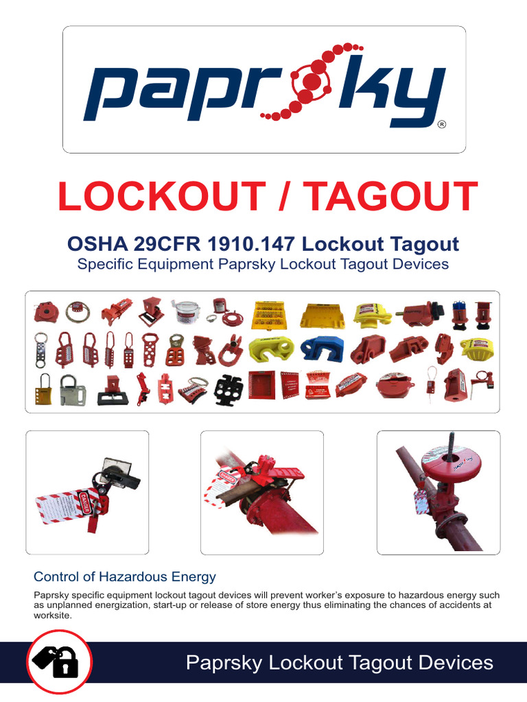 Paprsky Lockout Tagout Catalog 6.78MB | PDF | Building Materials ...