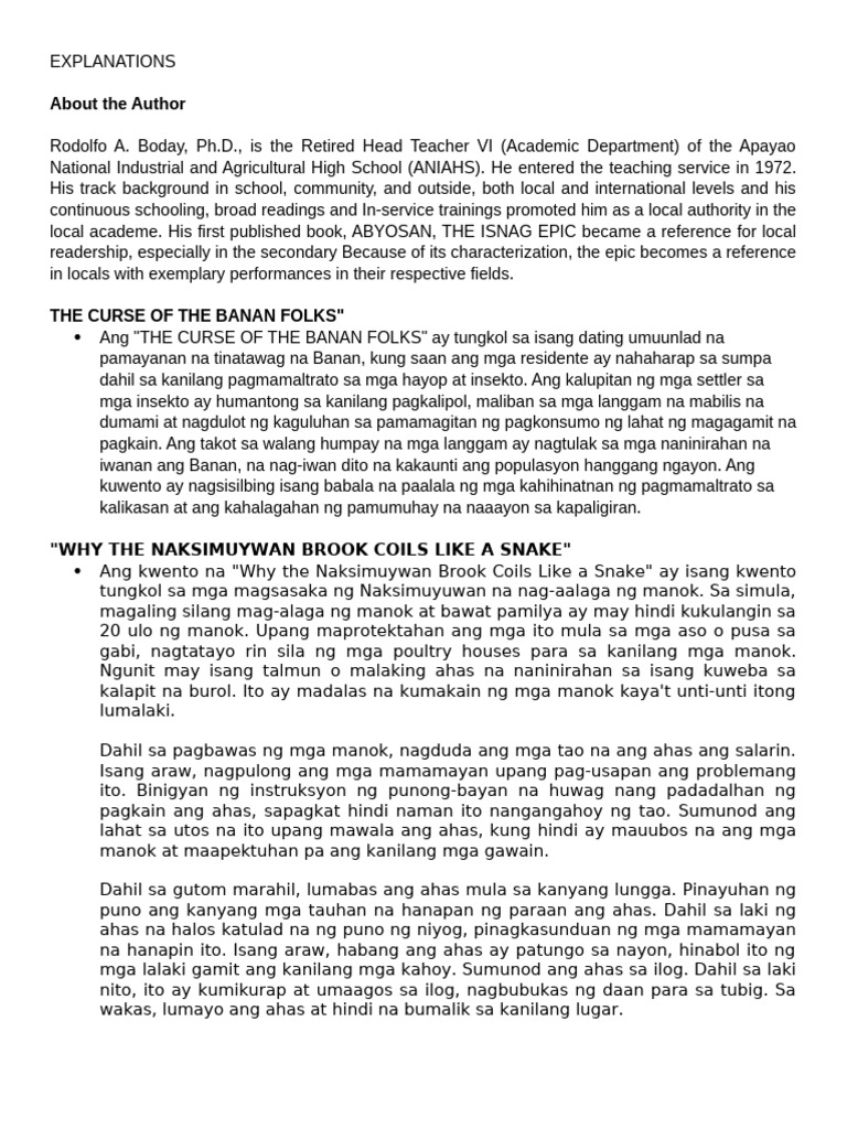 Explanation | PDF